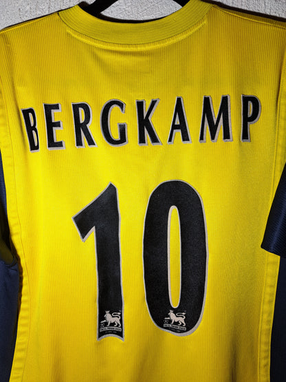 Arsenal 1999-2001 away shirt (M) #Bergkamp