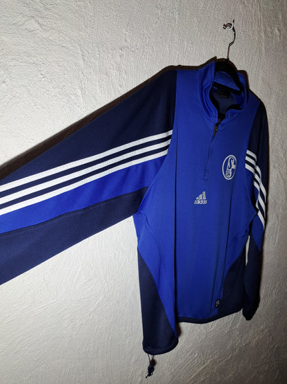 Schalke 2002-2003 sweater 1/4 zip (M)