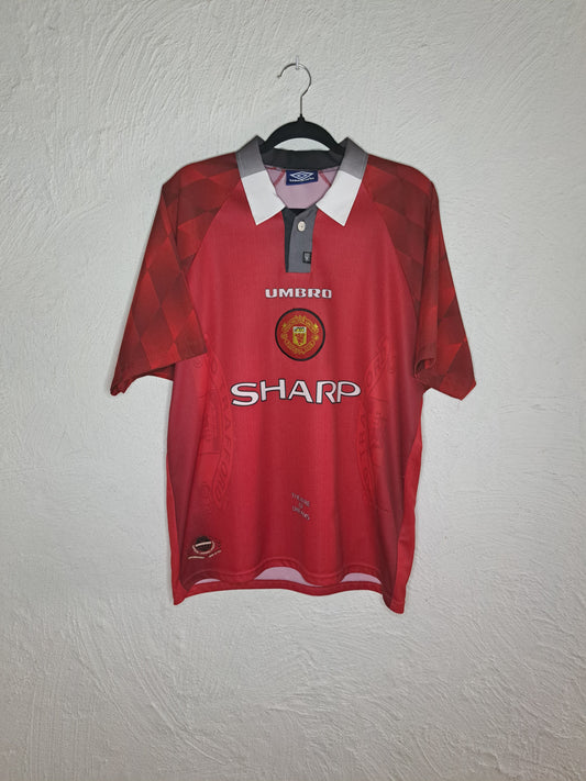 Manchester united 1996-1997 home shirt (L)