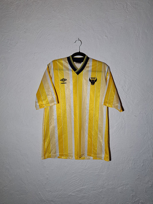 Oxford united 1987-1989 home shirt (L)