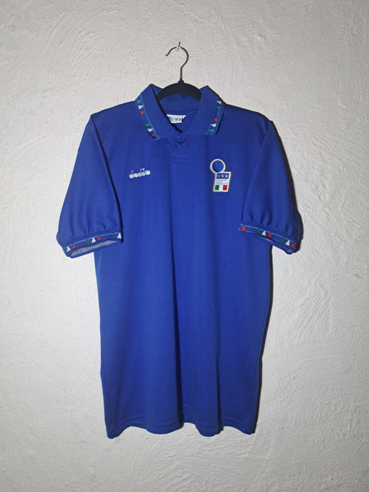 Italy 1992-1993 home shirt (L)