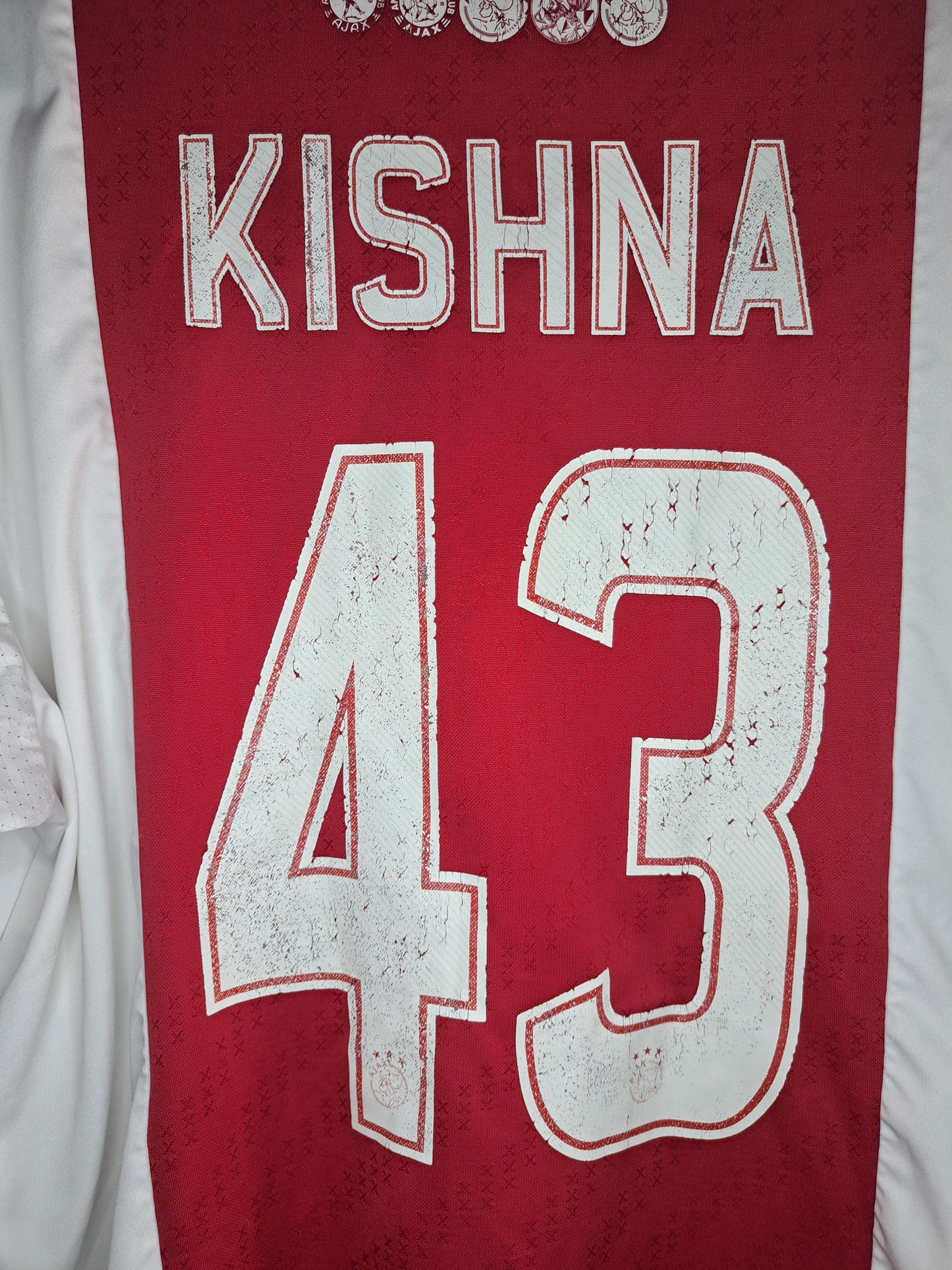 Ajax 2013-2014 home shirt #Kishna (L)