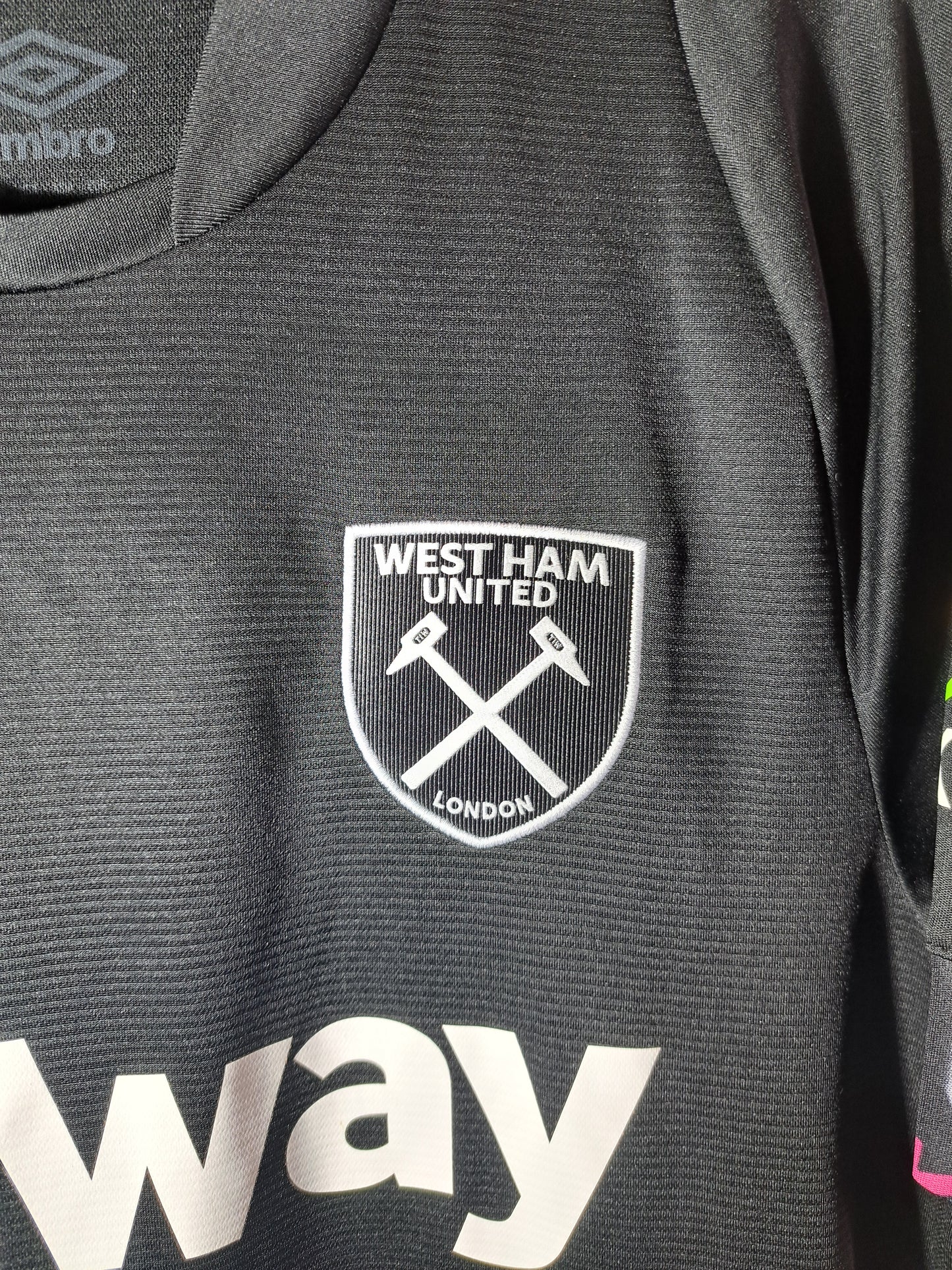 West ham 2022-2023 away shirt (M)