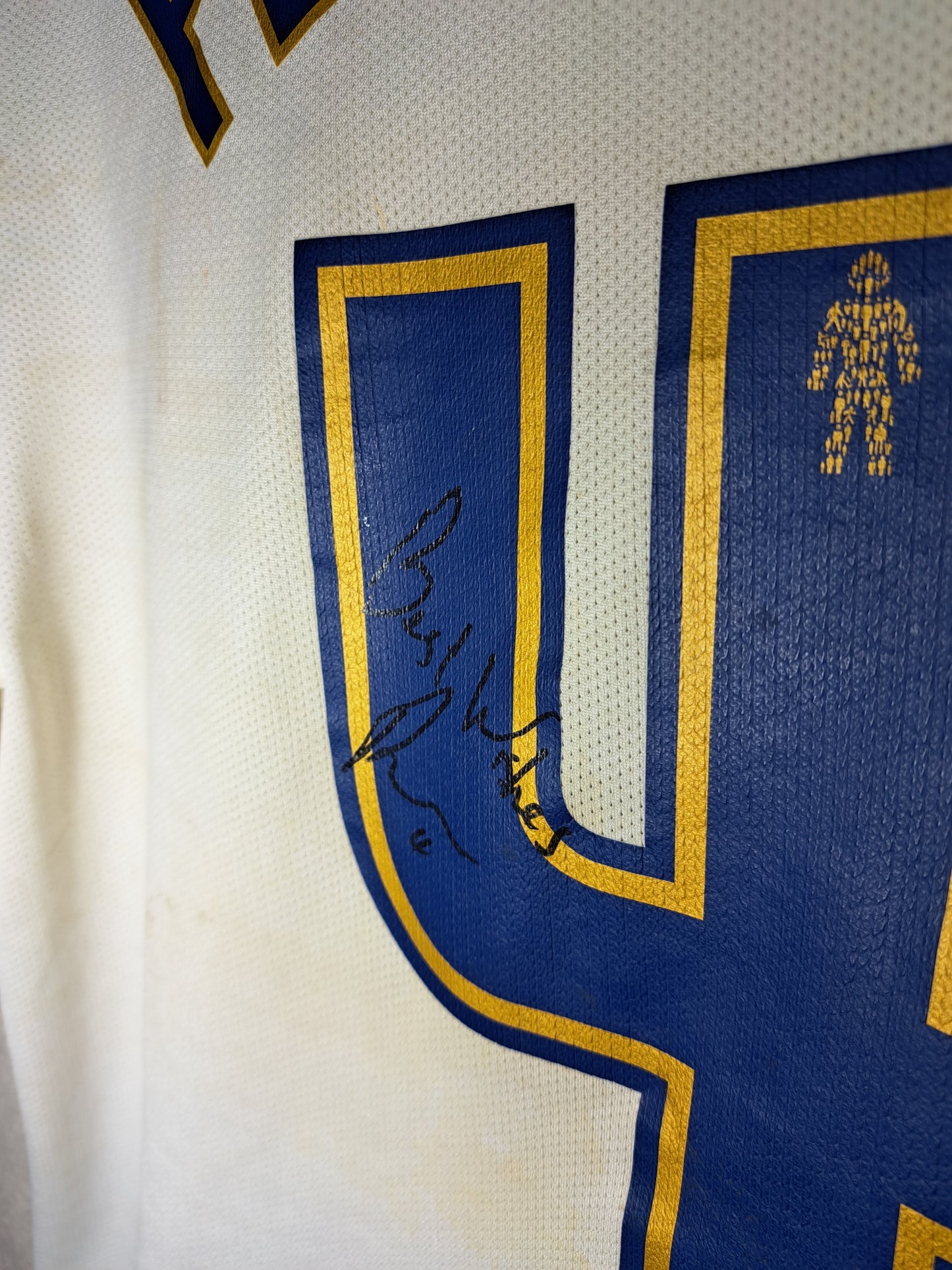 Preston North End 2015-2016 home shirt (M) #Pearson - matchworn - signed