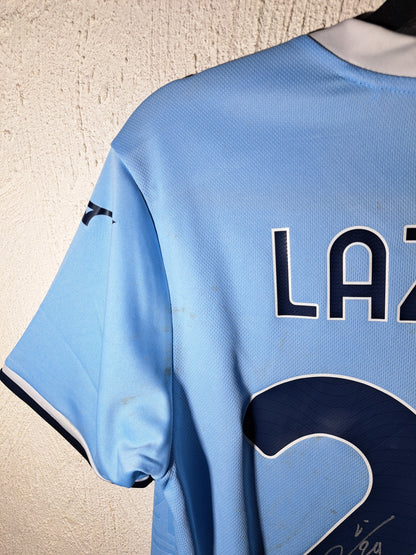 Lazio Roma 2024-2025 home shirt matchworn (M) #Lazzari