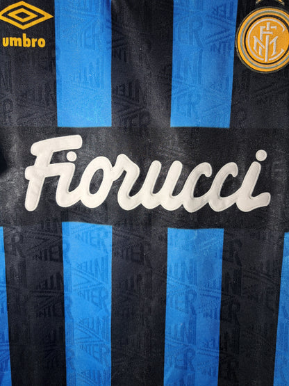 Inter Milan 1992-1994 home shirt (L)