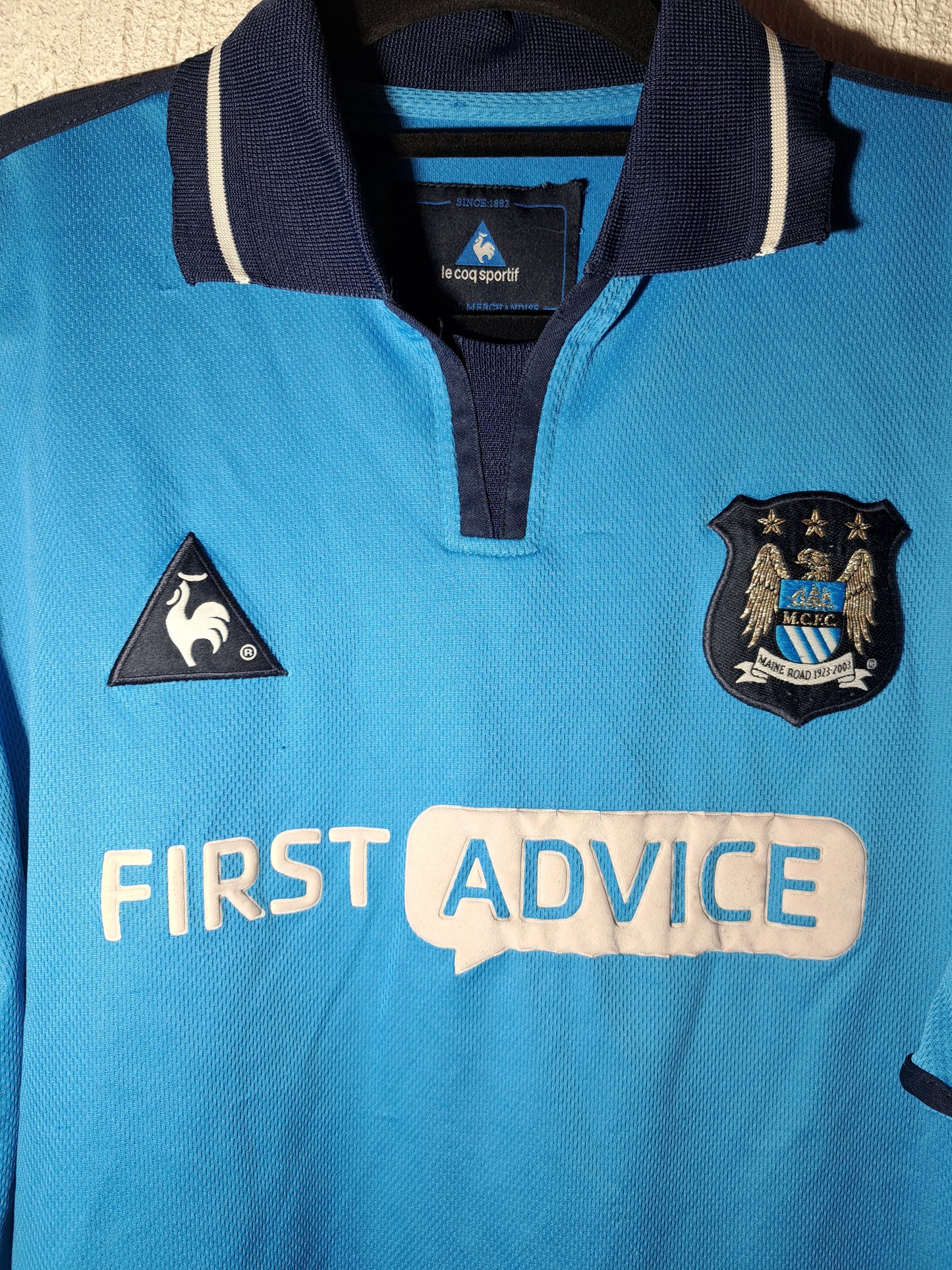 Manchester City 2001-2002 home shirt (L)