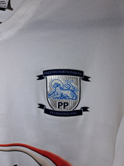 Preston North End 2015-2016 home shirt (M) #Pearson - matchworn - signed