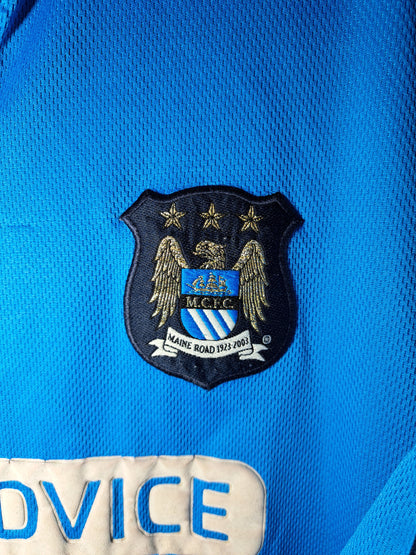 Manchester City 2001-2002 home shirt (L)