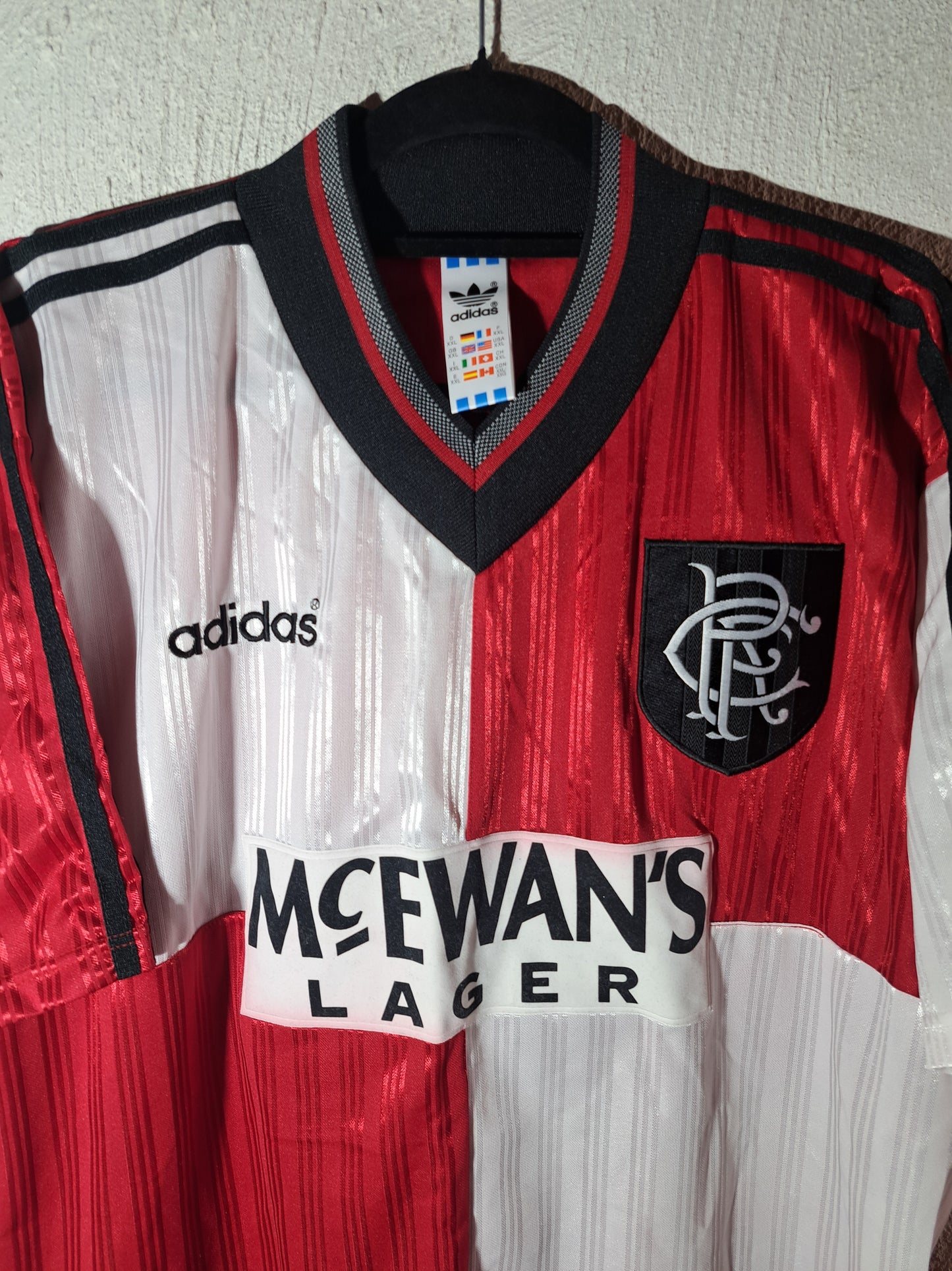 Rangers 1995-1996 away shirt (XXL)