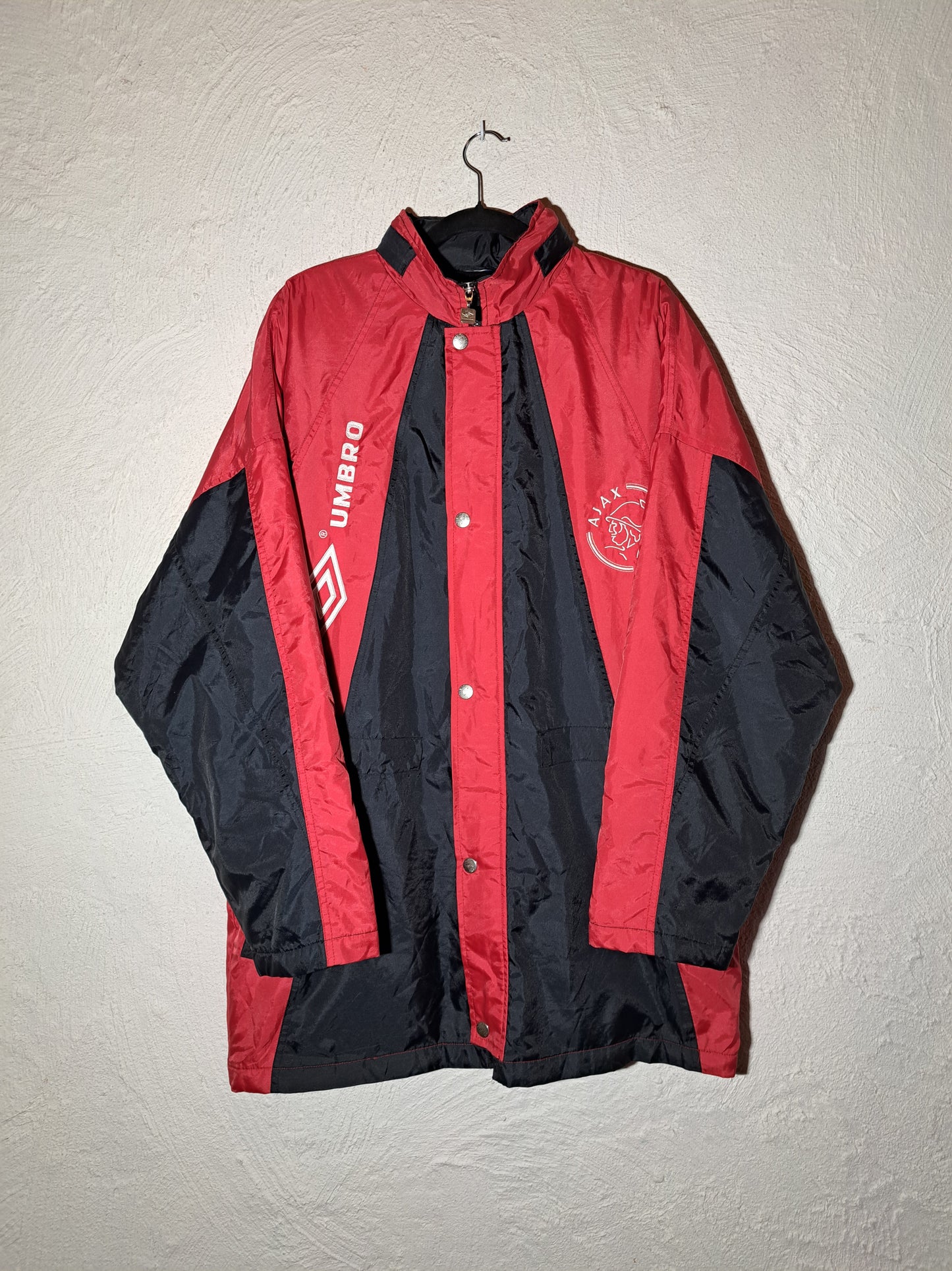 Ajax 1994-1995 padded bench coat (L)