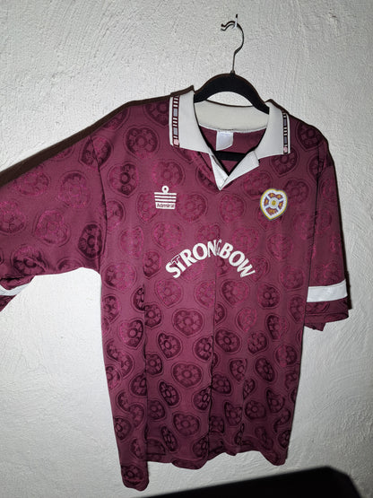 Hearts 1992-1993 home shirt (L)