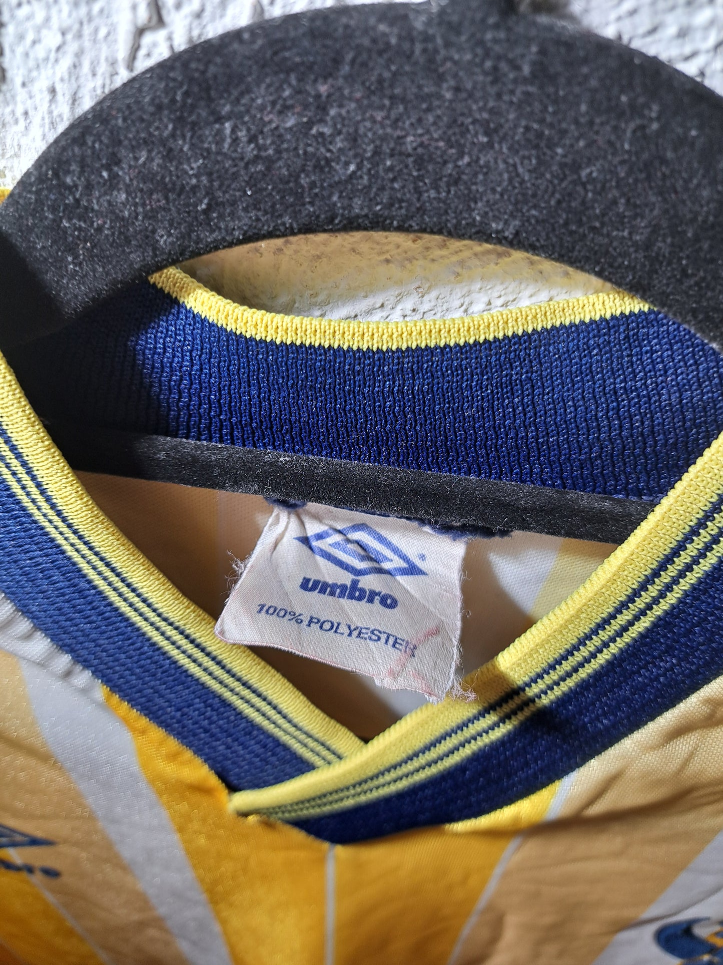 Oxford united 1987-1989 home shirt (L)