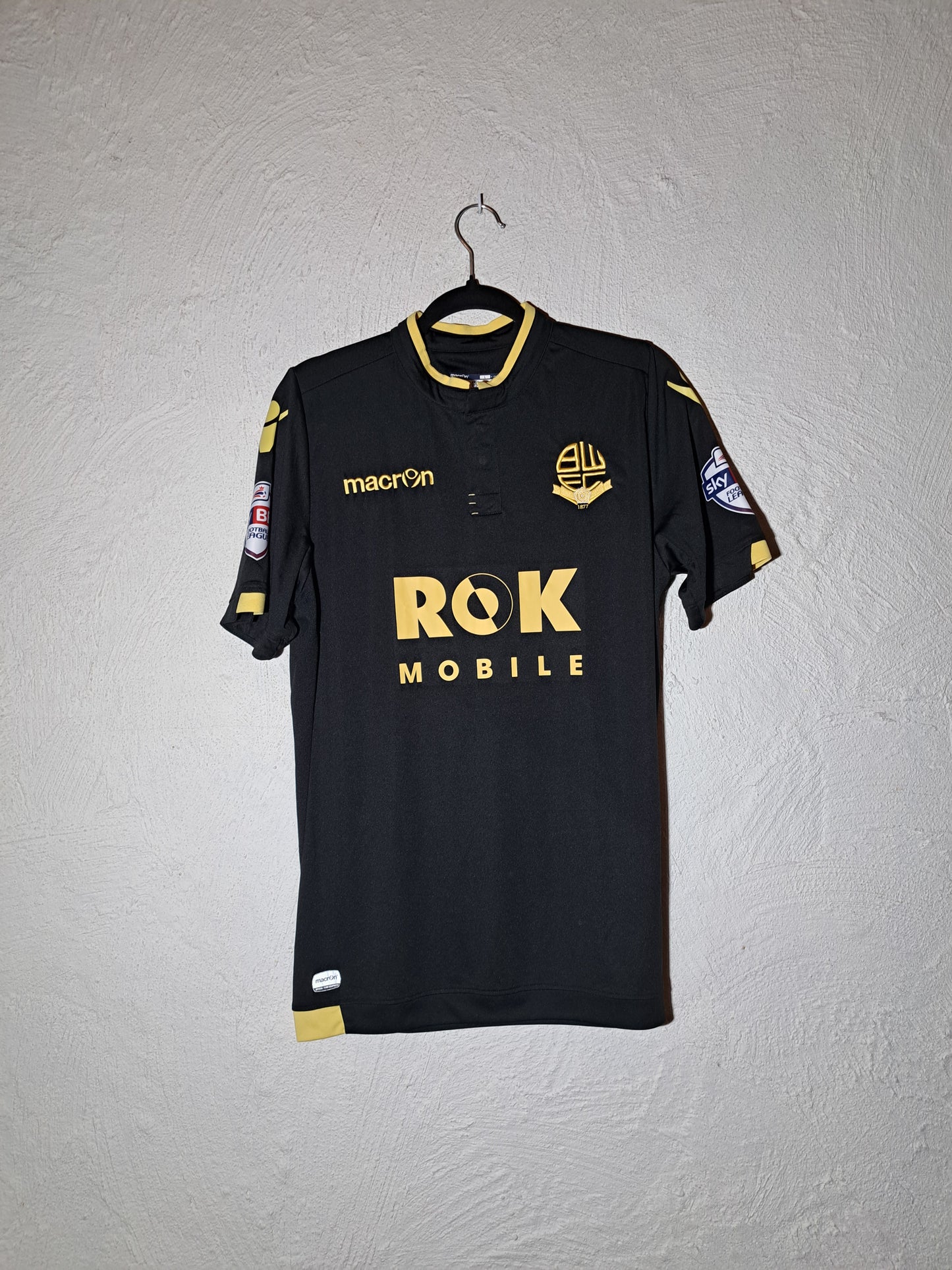 Bolton 2015-2016 away shirt #Twardzik (L)