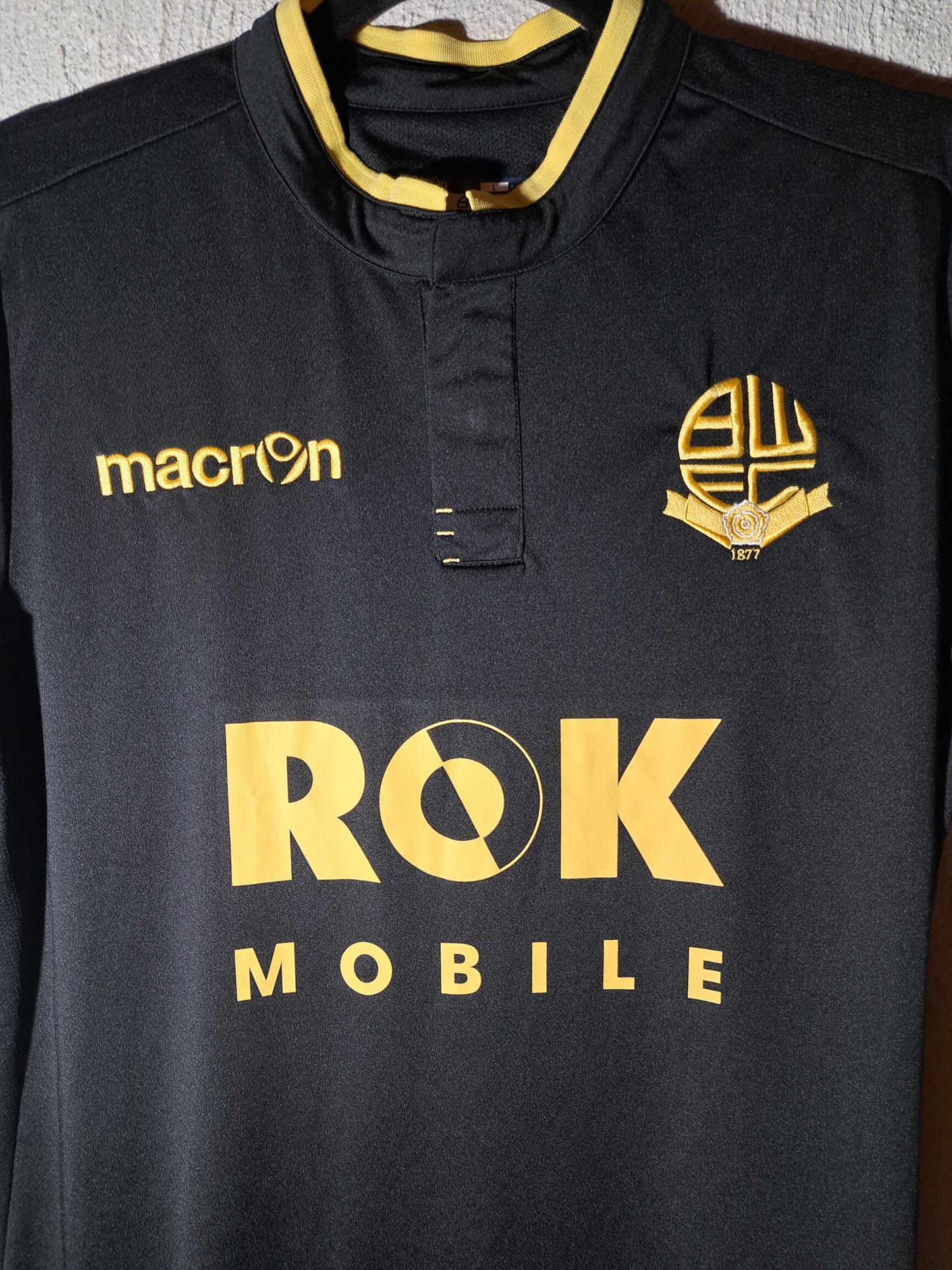 Bolton 2015-2016 away shirt #Twardzik (L)
