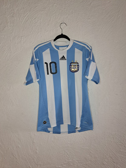 Argentina 2010-2011 home shirt #Messi (S)