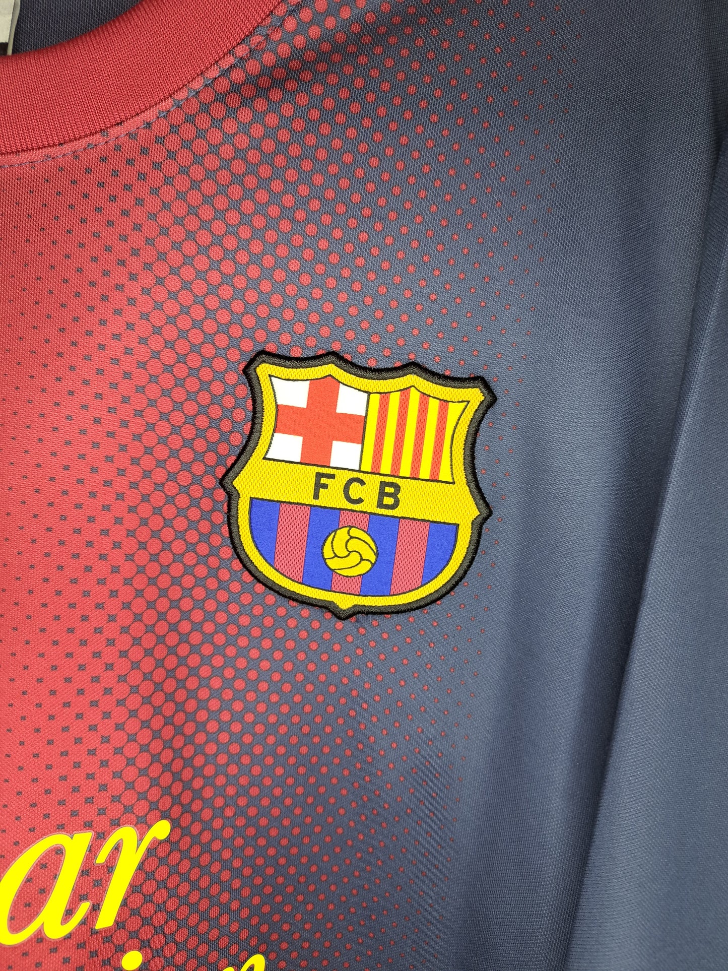 Barcelona 2012-2013 home shirt (XL)