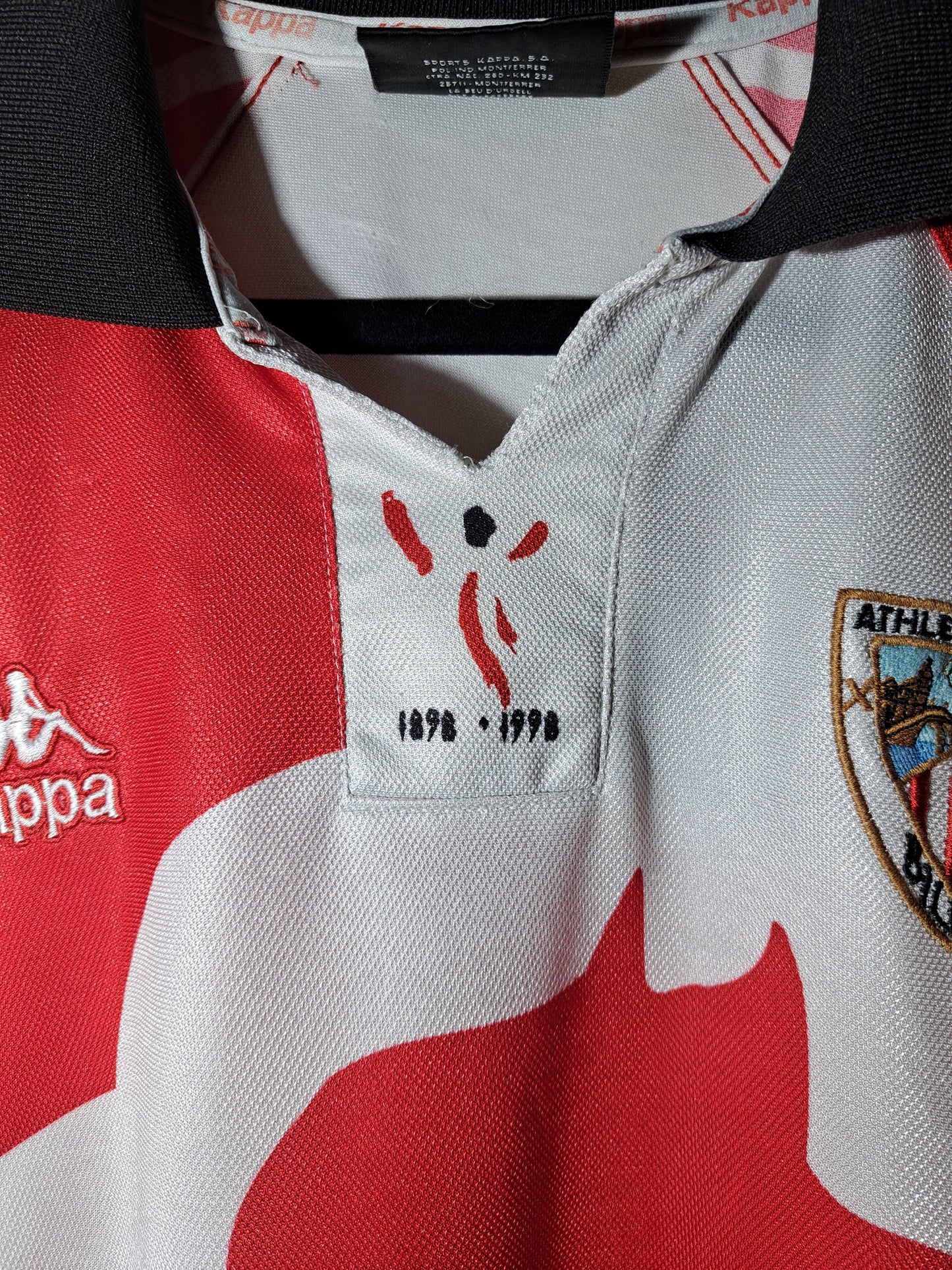 Atletic Club Bilbao 1997-1998 centenary home shirt (XL) #Urzaiz