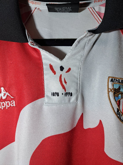 Atletic Club Bilbao 1997-1998 centenary home shirt (XL) #Urzaiz