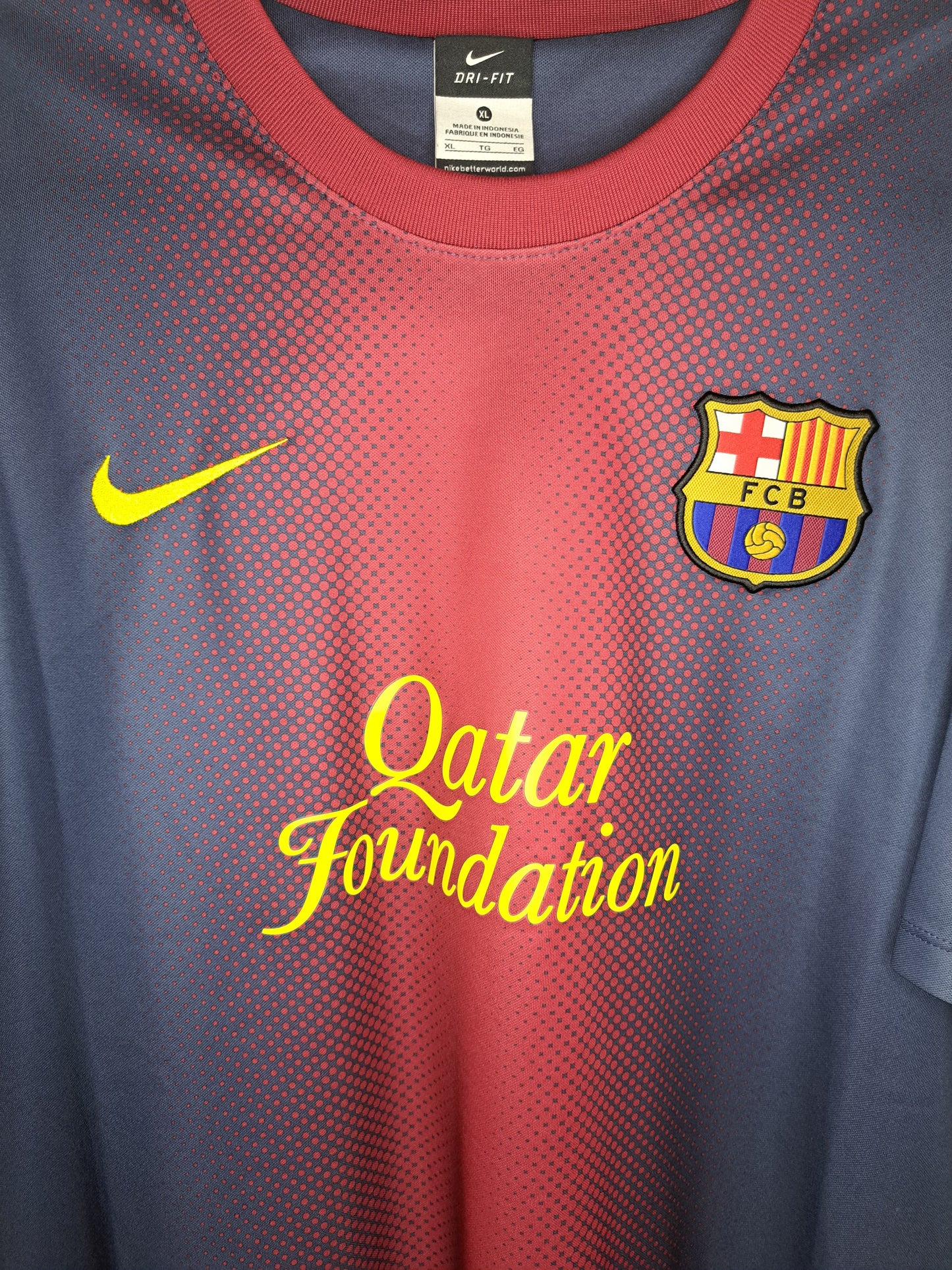 Barcelona 2012-2013 home shirt (XL)