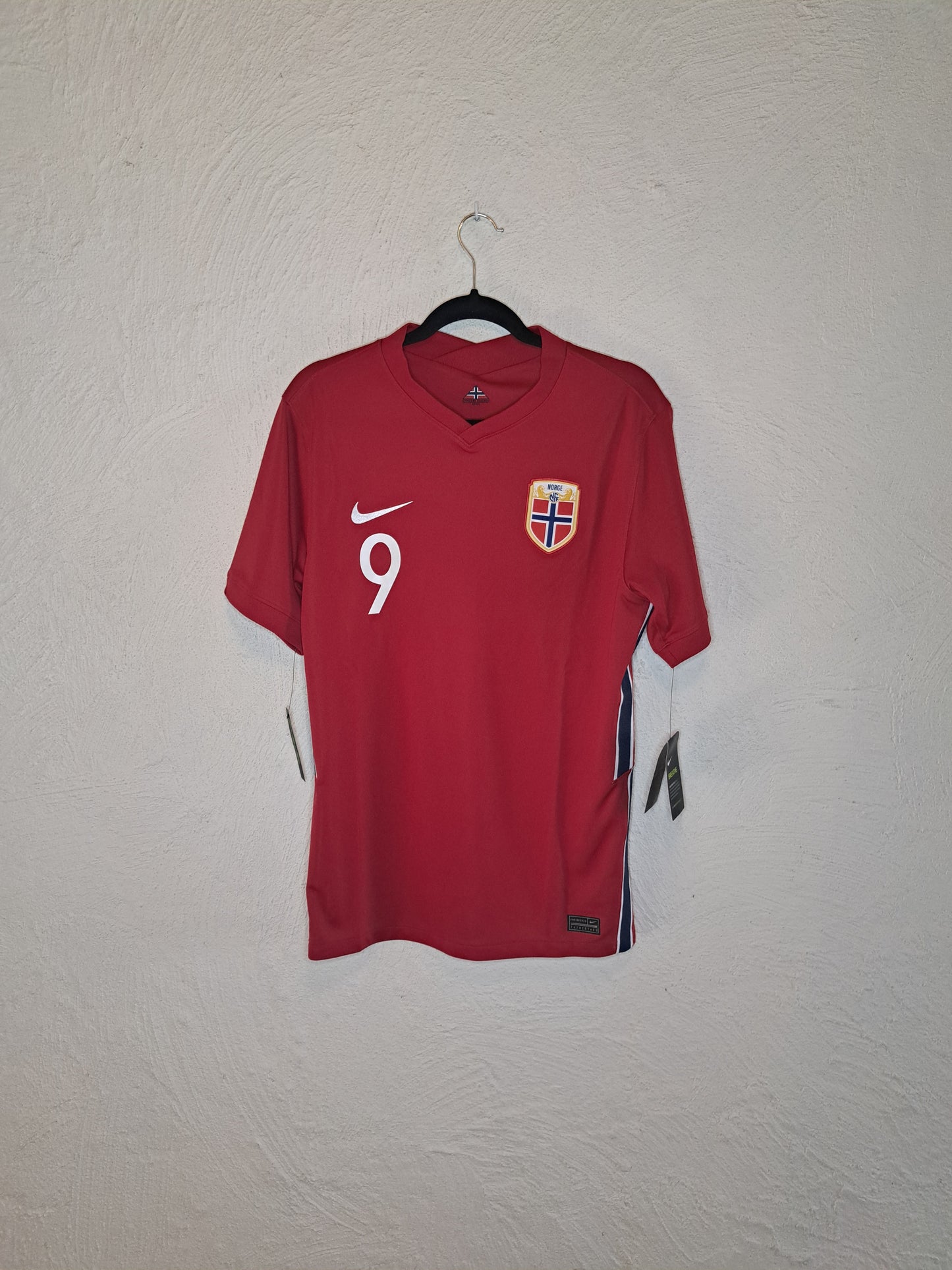 Norway 2020-2022 home shirt #Haaland (M)