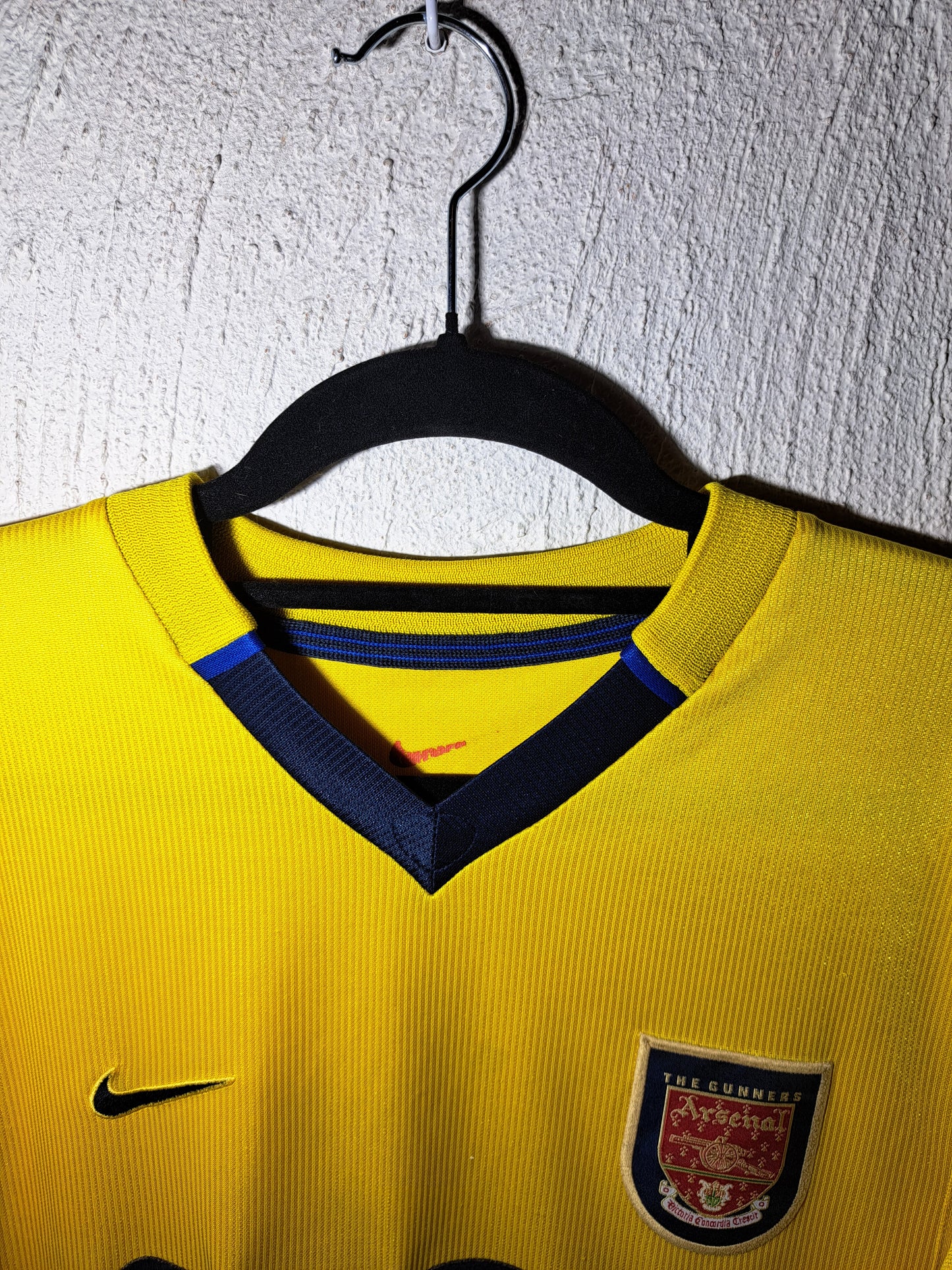 Arsenal 1999-2001 away shirt (M) #Bergkamp