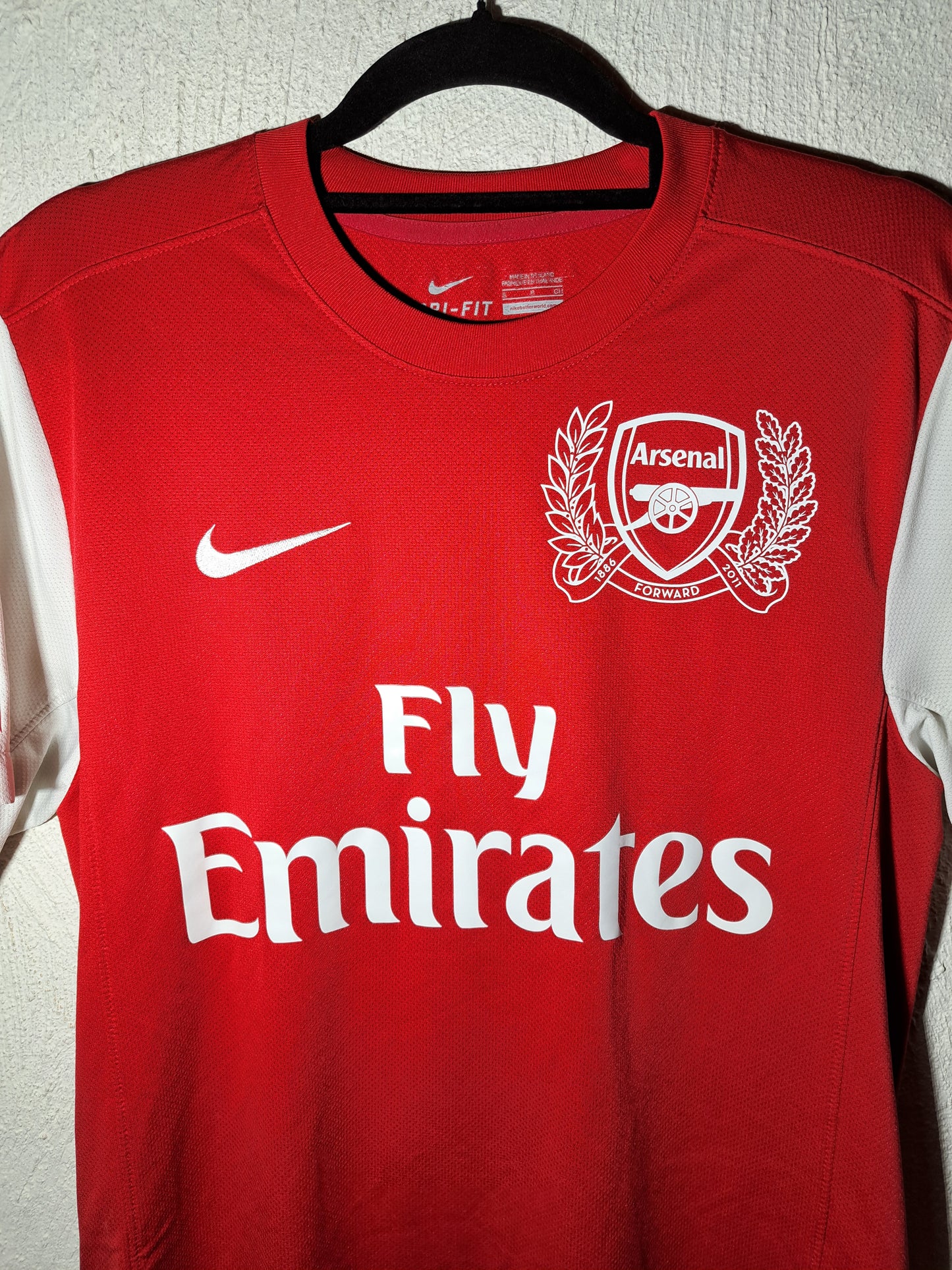 Arsenal 2011-2012 home shirt #Wilshere (S)