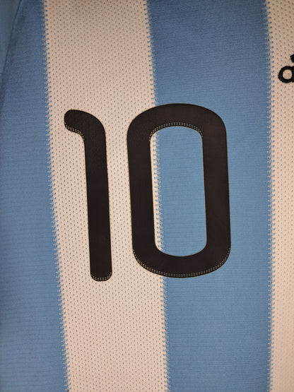 Argentina 2010-2011 home shirt #Messi (S)