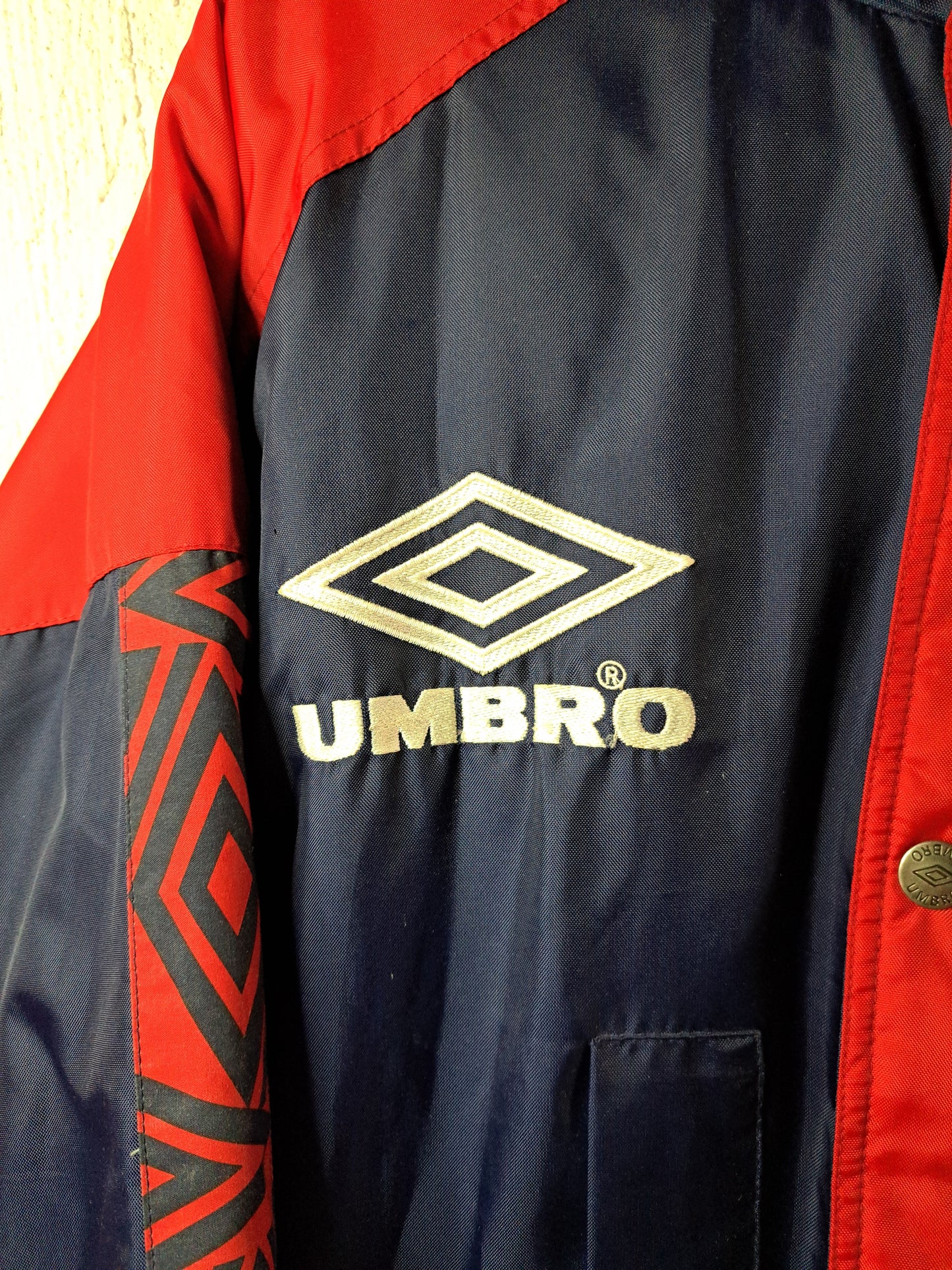 Ajax 1996-1997 Umbro Padded Bench Coat (L)