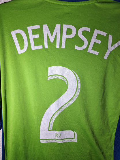 Seattle Sounders 2013-2014 home shirt #Dempsey (M)